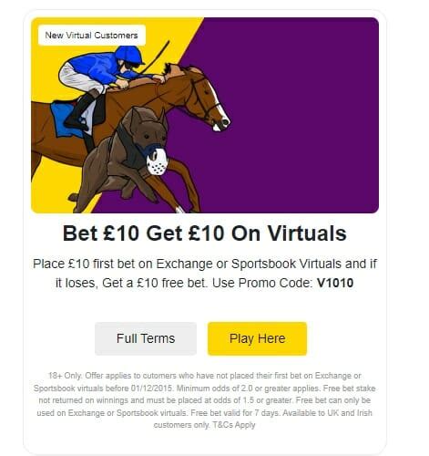 betdaq joining offers.